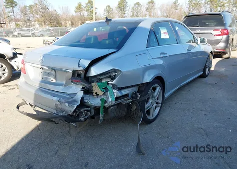 2011 Mercedes-Benz E 350 from USA, damaged, VIN WDDHF5GB4BA352927